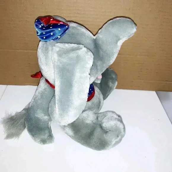Vintage Circus Pals On Parade "Ellie Elephant" Plush only NO SOUND 1994 Metacom - Picture 3 of 8